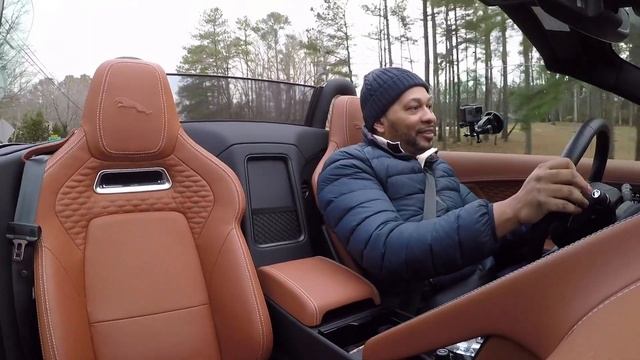 The 575 HP Jaguar F-Type R Roadster Sounds INCREDIBLE!!!! - смотреть онлайн
