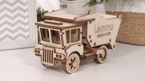 *старый вариант модели* Как собрать Самосвал "СЭМ" lemmo-toys