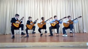 Александр Недбальский. "Маленький дуэт". Исполняет ансамбль гитаристов