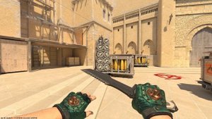 CS2 - Broken Fang Gloves | Jade (Field-Tested)