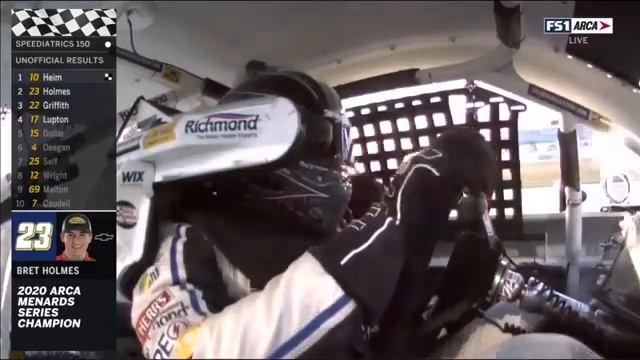 Серия педиатрии ARCA Menards 150 | ОСНОВНЫЕ МОМЕНТЫ NASCAR НА КАНАЛЕ FOX