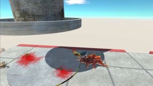 Dinosaurs or aquatics or Monsters - Who can able to dodge heavy hydraulic press? - ARBS