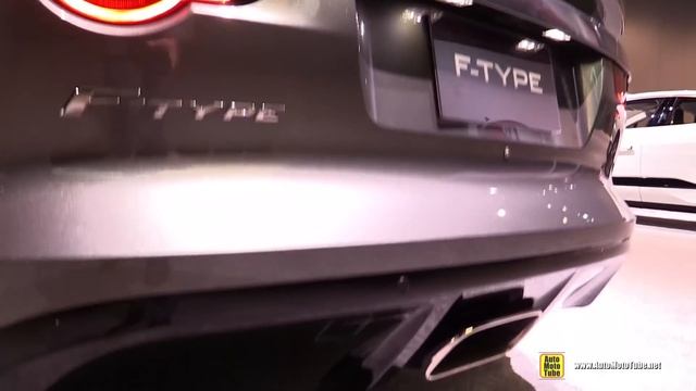 2019 Jaguar F-Type - Exterior and Interior Walkaround - 2019 Chicago Auto Show смотреть онлайн