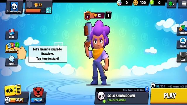 Brawl Stars - Gameplay Walkthrough Part 1 - Tutorial & Schelly (iOS, Android)