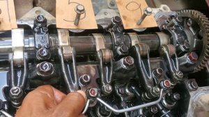 how to  6 cylinder Hino engine J08C 8E tappet setting Hino engine  firing order