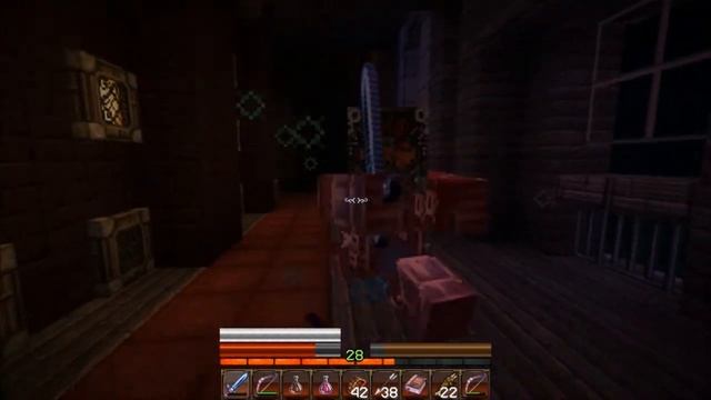 Let's Play Minecraft: Herobrine's Mansion - Part 4 - Clearing Out the Loft смотреть онлайн