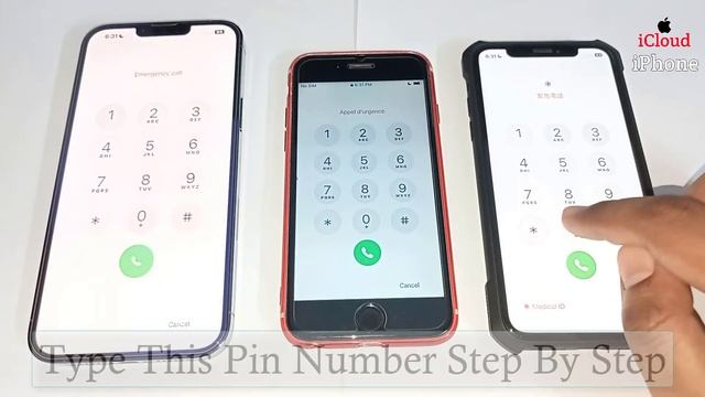 Unlock Passcode 3 Different Models iPhone New Method | Unlock iPhone If Forgot Passcode