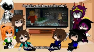 Rainimator & Minecraft Ocs reacts to "Fallen Kingdom" (Requested)