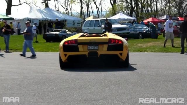 Lamborghini Murcielago LP 640 - LOUD - Arrival - Acceleration - (Hershey, PA) смотреть онлайн