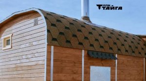 Обзор бани бочки от ЛПК Тайга
