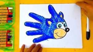 Мои РУЧКИ рисуем просто - РыбаКит папа рисует