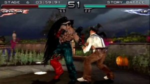 Tekken: Dark Resurrection (PSP) Story Battle as Devil Jin