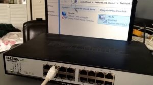 Dead D-Link Gigabit DGS-1016D Switch