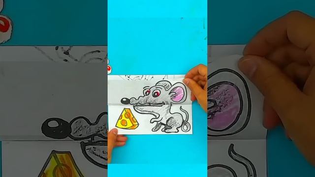 Мышка мышка хочешь кушать #простыерисунки ￼