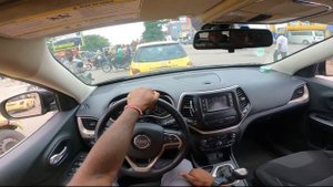 Jeep Cherokee KL 2.4 Multiair POV Test Drive🇨🇩