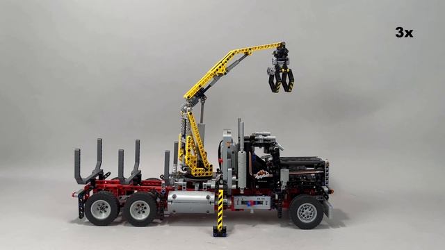 Technic szerda - A rönkszállító - Lego Technic 9397 смотреть онлайн