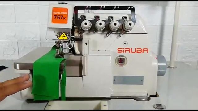 Tarmah Sewing Machine - SIRUBA 757K-516M2-35 HIGH SPEED DIRECT TYPE NEEDLE BAR OVERLOCK смотреть онлайн