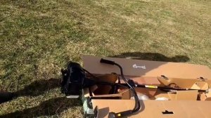 Триммер, бензокоса, мотокоса ZimAni 143R II - первый покос 2024.