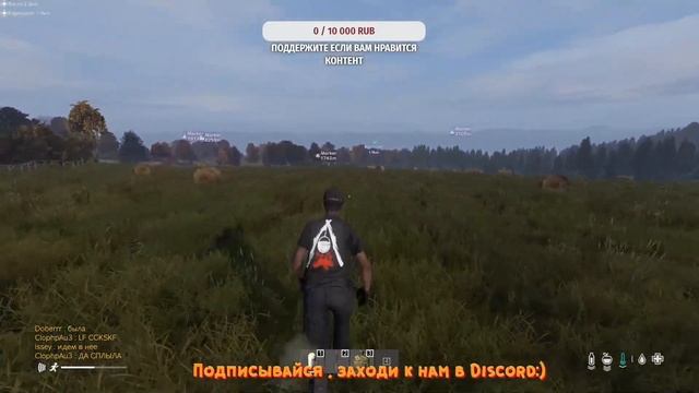 Стрим Общаемся и бегаем в Dayz