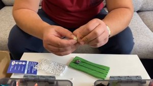 Как использовать резину для ловли форели.