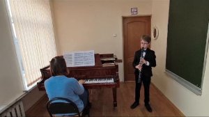 М. Глинка "Вокализ" исп. Константин Аверкин кларнет