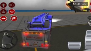 REAL FIRE TRUCK DRIVING SIMULATOR 2022 GAMEPLAY WALKTHROUGH ANDROID & IOS #2|FIRE TRUCK SIMULATOR 3