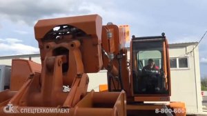 Экскаватор - планировщик на базе шасси Урал NEXT
