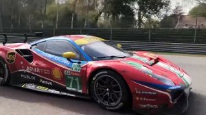 24 heures du Mans 2020. Davide Rigon au ralenti (AF corse #71)