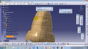 Catia imagine and shape Tutorial Link #16