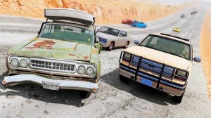 BeamNG Drive - Автомобили против RoadRage