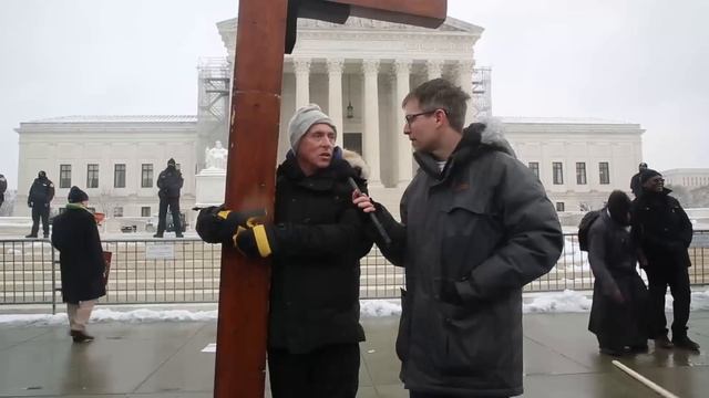 Trolling Anti-Abortion protestors at the March for Life