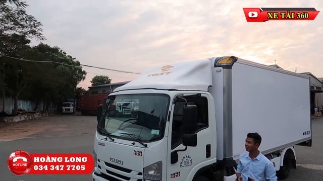 Giới Thiệu Xe Tải Isuzu 3.5 Tấn Thùng Bảo Ôn l Xe Tải Isuzu l Xe Tải 360