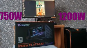Замена блок питания в компьютер с 750W на 1200W AORUS