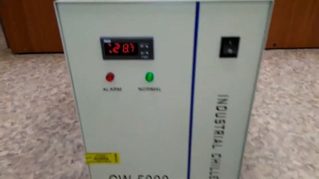 Неисправность чиллера CW-5000 AG s/n CS50639124 для лазерного станка смотреть онлайн