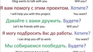 № 216 ХОЧЕШЬ  БУДЕШЬ   разговорный русский язык