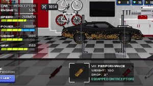 PARTS TO MAKE MAD MAX INTERCEPTOR IN PIXEL CAR RACER