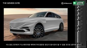 제네시스 GV90! 초대형 SUV-이렇게 나온다면 어떠신가요? 여러분 생각은? GENESIS GV90 2024