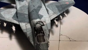 MiG-29SMT Fulcrum Russian Air Force 1/48 scale Plastic model by GWH (МиГ-29)