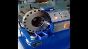 Станок опрессовочный Barnett BNT-68 в работе