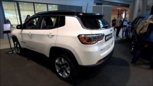 Jeep Compass 4x4 limited SUV Offroad new model pearl white colour walkaround + interior K1549
