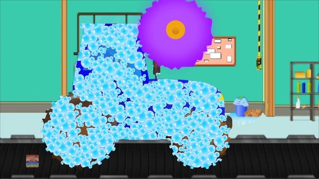 Police Car Wash | Kids Vehicles Videos For Children | Car & Truck Wash Videos смотреть онлайн