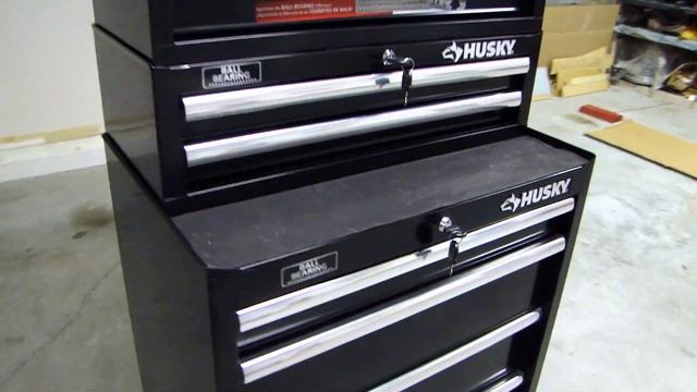 Husky 10 Drawer Roller Tool Cabinet Set Review смотреть онлайн