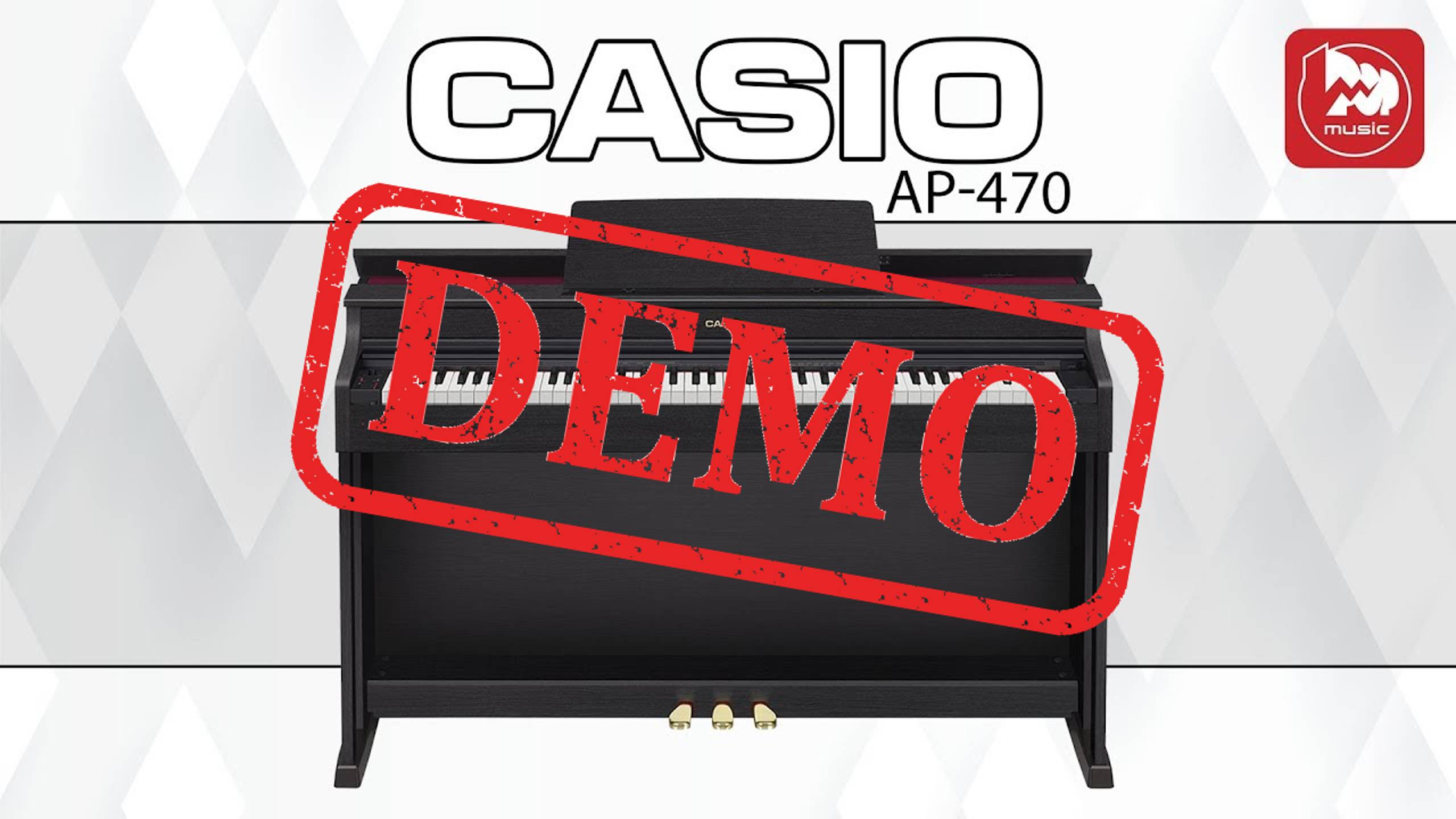 Цифровое пианино CASIO AP-470BK - демонстрация звучания