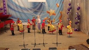 952 Ансамбль ложкарей Задоринка младшишй состав  г Бор, Заинька