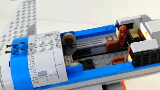 LEGO Star Wars 75188 Бомбардировщик Сопротивления Обзор смотреть онлайн