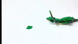 как сделать саблезубого тигра из Лего Креатор 31058