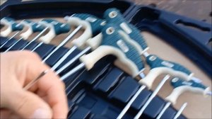 Набор  ключей Т-образных  Torx   6-гранных с шаром  Rockforce