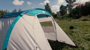 Обзор палатки QUECHUA Arpenaz Family 4.1