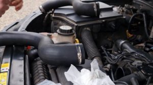 Range Rover L322 3.6 TDV8 - Changing the intercooler pipe