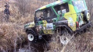 уазы в грязи покатушки 4х4 борт 485
